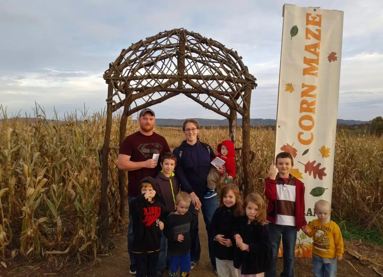 The family are expecting another baby in January 2023, which will round up the brood to ten children.