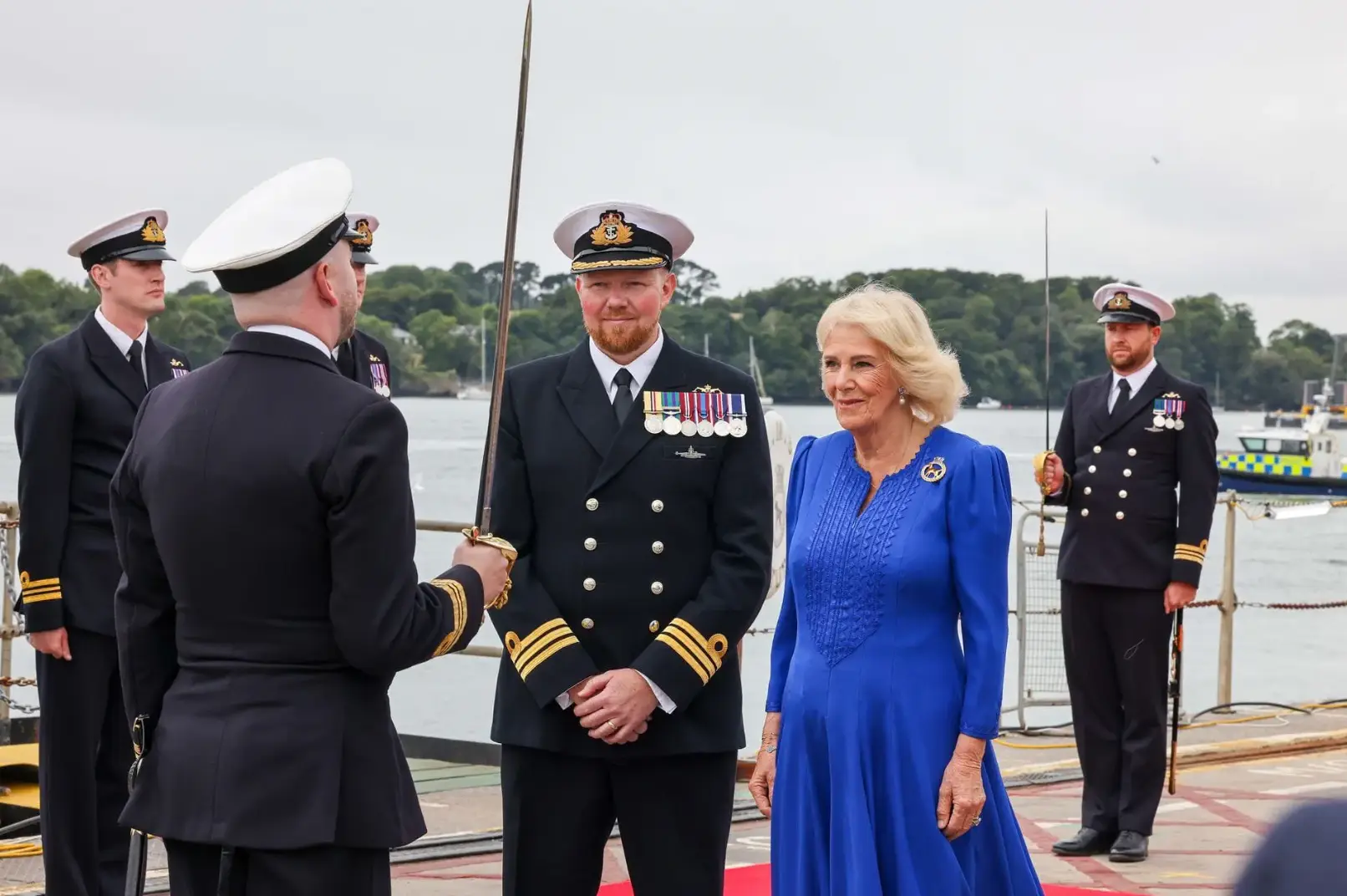 The Queen has been bestowed the title of Vice Admiral of the United Kingdom (The Royal Navy)