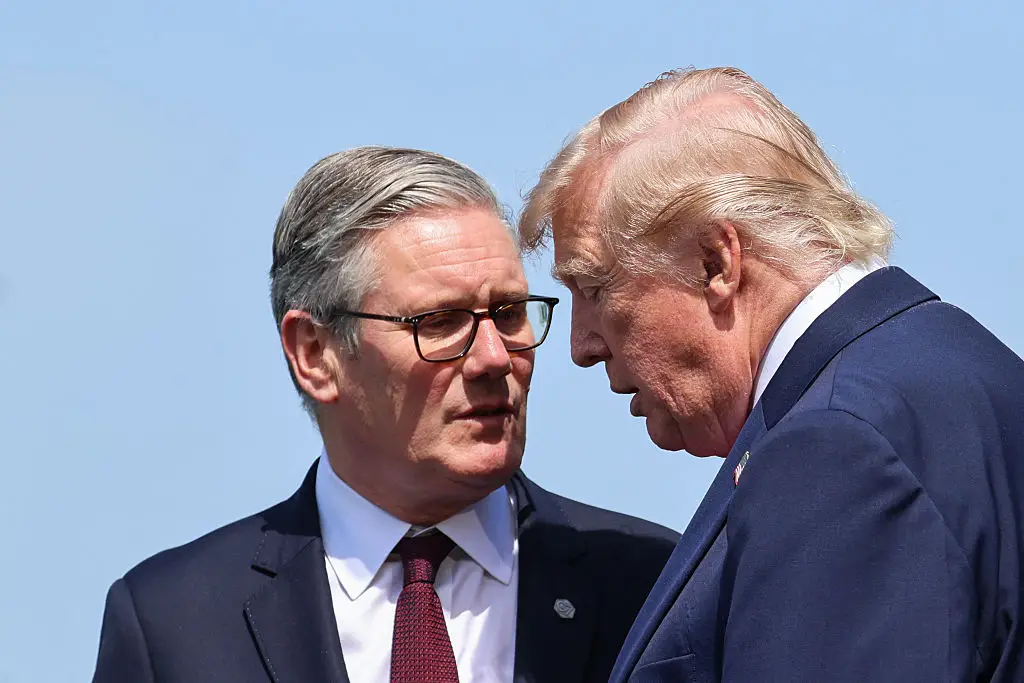 US President Donald Trump has issued a statement on UK Keir Starmer's predicted resignation as Prime Minister (LUDOVIC MARIN / Contributor / Getty Images)