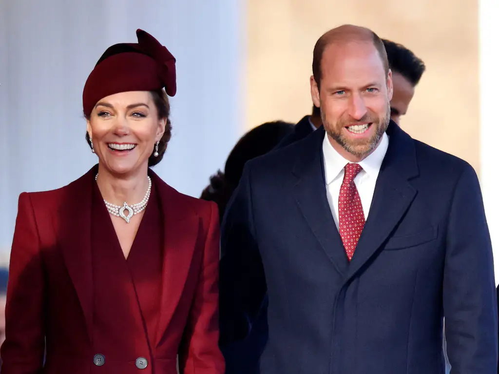Kate and Will released their festive message earlier today (Max Mumby/Indigo/Getty Images)