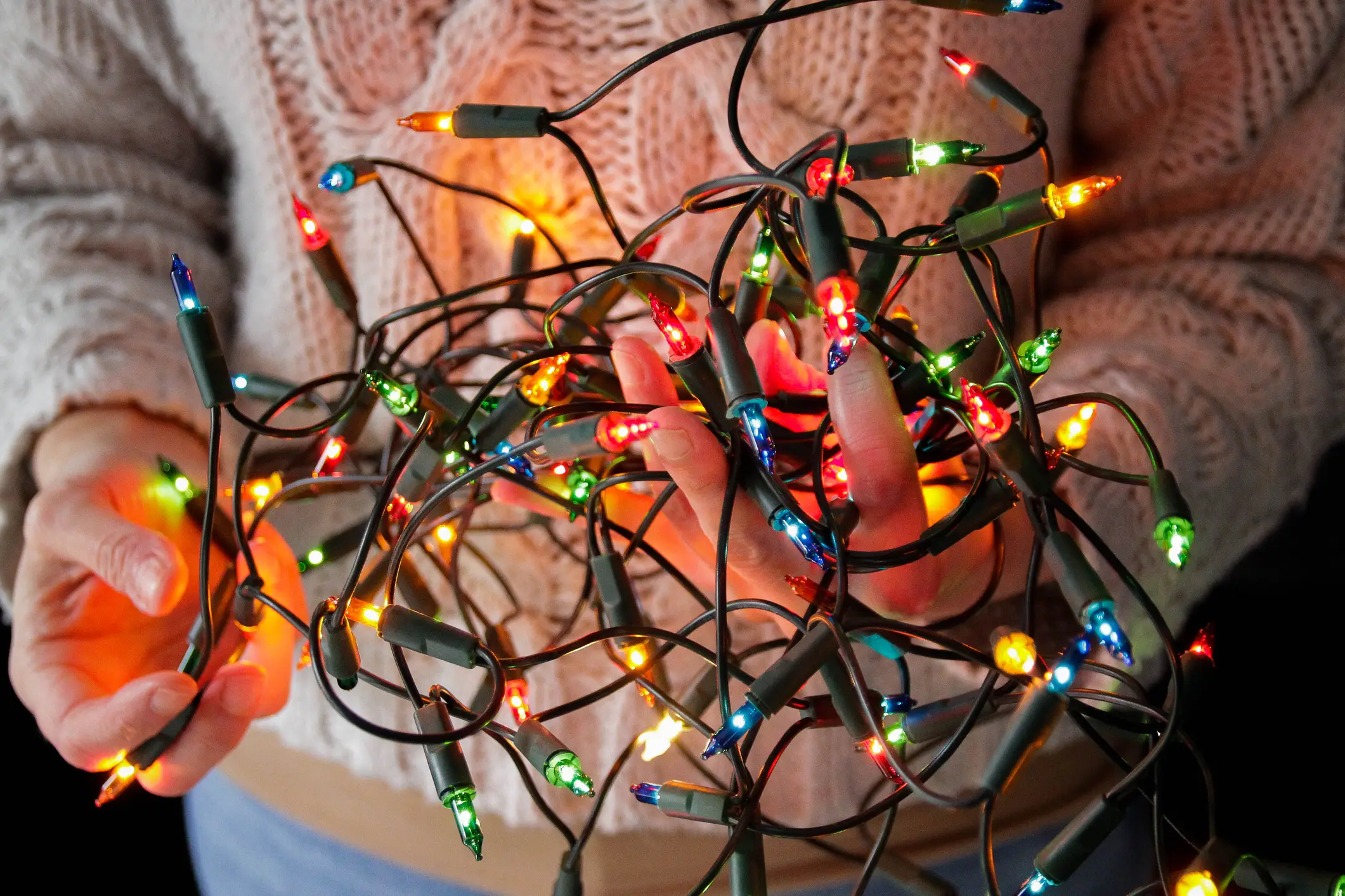 Have you spotted a red bulb within your fairy lights? (Getty Stock Photo)