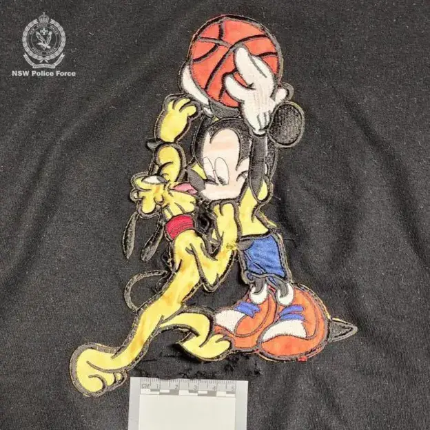 Staff noticed a hidden camera (NSW Police)