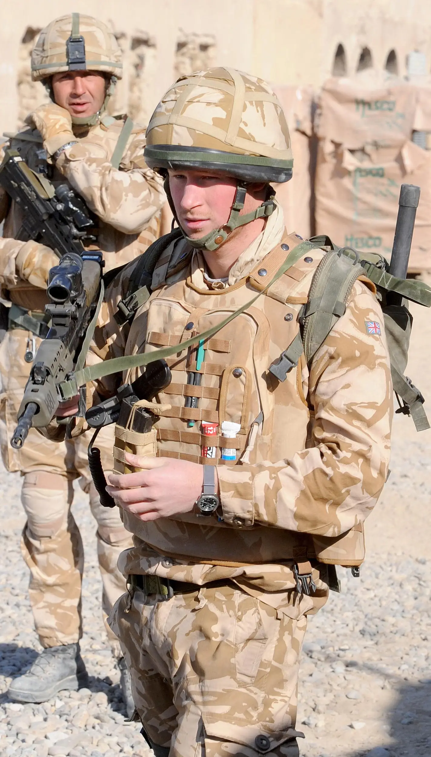 Harry previously served in Afghanistan (JOHN STILLWELL/POOL/AFP via Getty Images)