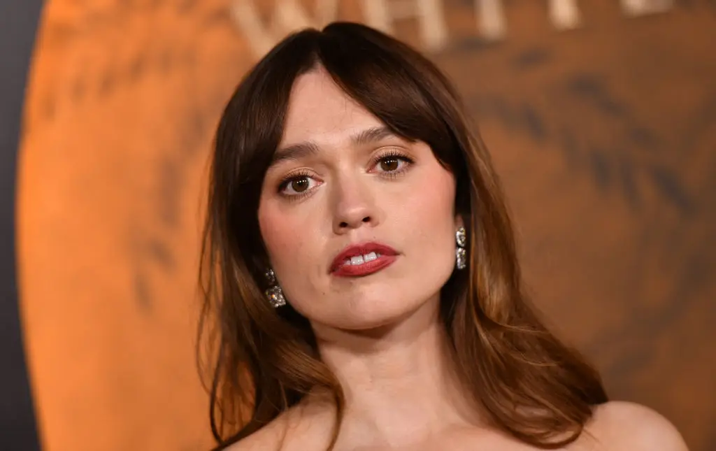 Aimee Lou Wood is among the star-studded cast of the new White Lotus season (CHRIS DELMAS/AFP via Getty Images)