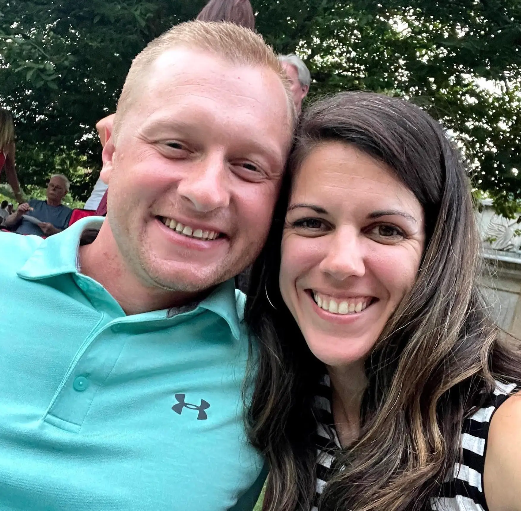 Jason Hughes' wife Laura has spoken out for the first time after his tragic death (Facebook/Jason Hughes)