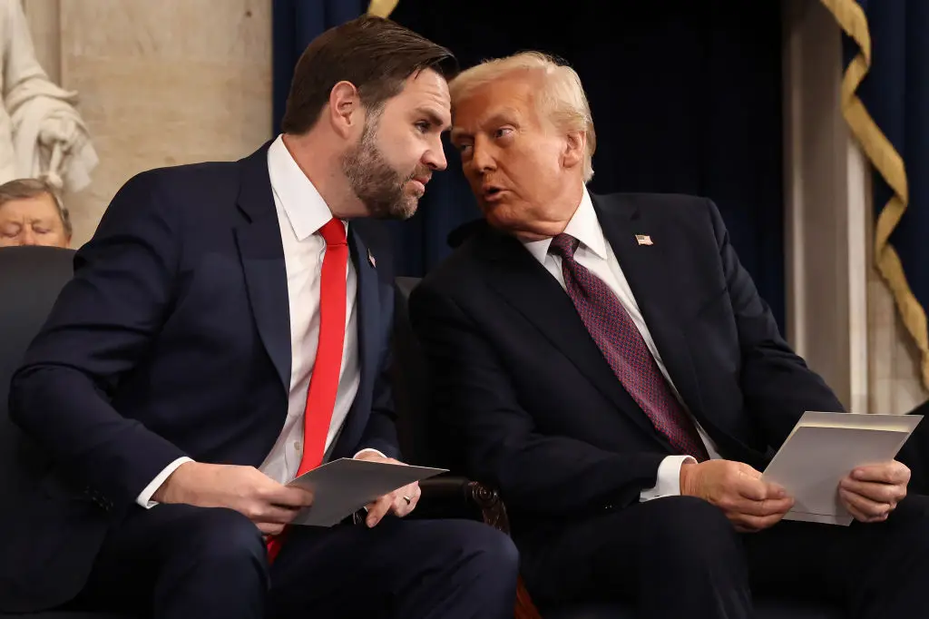 Donald Trump shared his thoughts on J.D. Vance becoming his successor in 2028 (Chip Somodevilla / Staff / Getty Images)