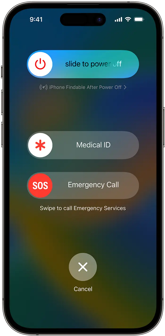 The iPhone emergency SOS function is easy to access if you're set up.