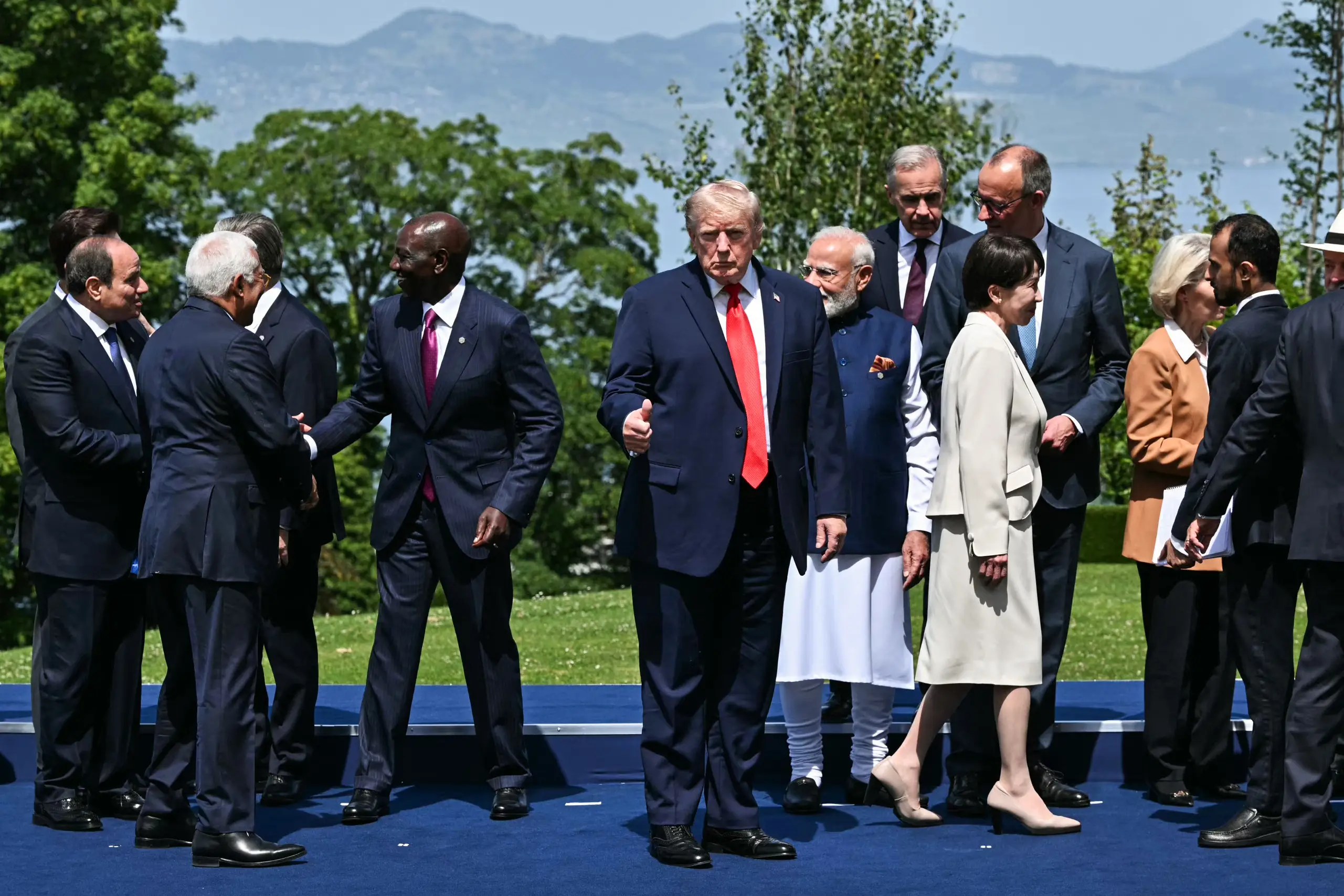 The G7 Leaders' Summit takes place in Évian-les-Bains from Monday to Wednesday this week (Mandel NGAN / AFP via Getty Images)