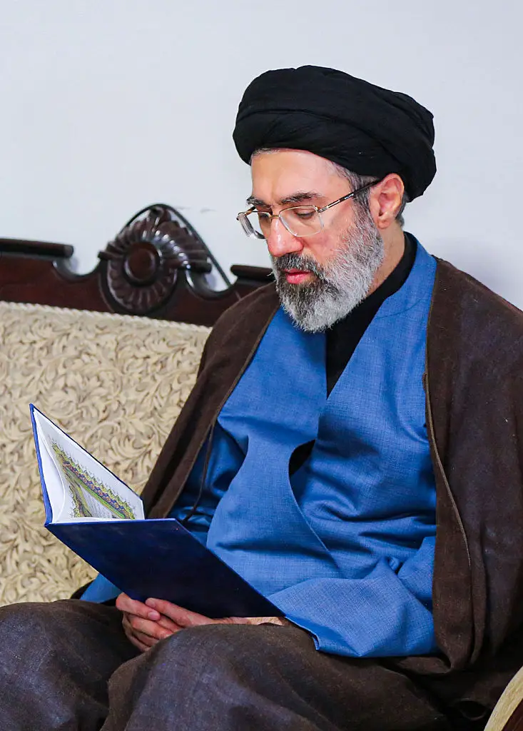 Khamenei threatened to 'obtain compensation from the enemy' (Anadolu/Getty Images)