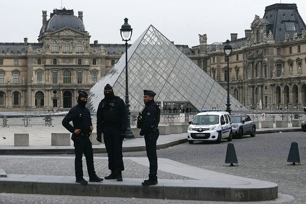 Thieves broke into the Louvre in Paris at the weekend and stole nine 'priceless' items (DIMITAR DILKOFF / Contributor / Getty Images)