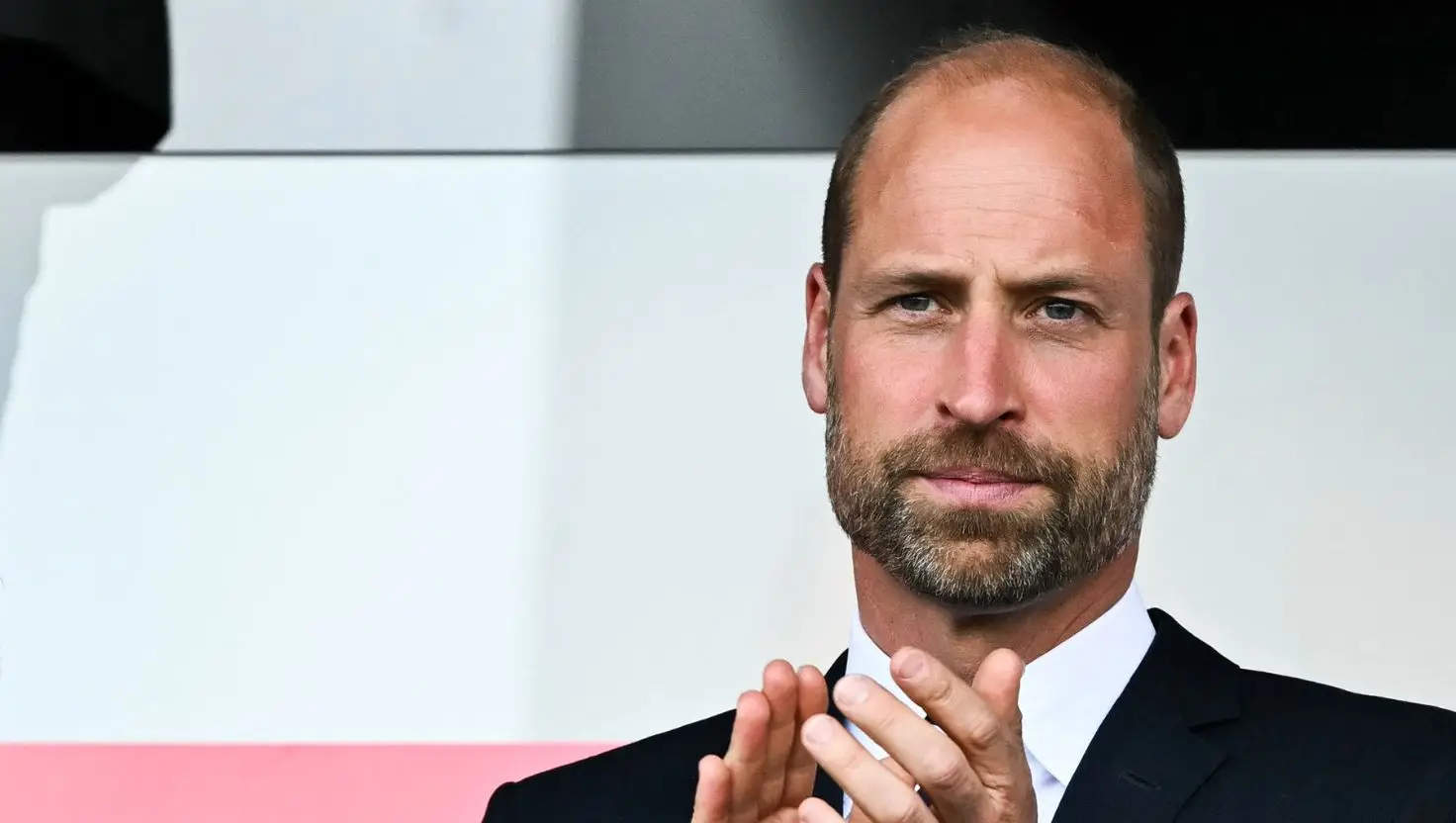 Prince William was spotted supporting the England Lionesses in Zurich earlier this month (FABRICE COFFRINI/AFP via Getty Images)