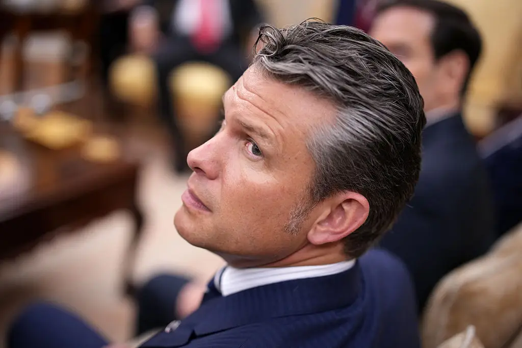 Secretary of War Pete Hesgeth has called the meeting (Andrew Harnik/Getty Images)