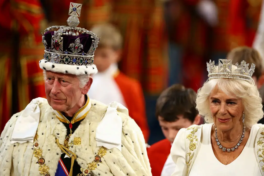 It is Simon's belief that he is the son of the King and Queen of England. (Hannah McKay - WPA Pool/Getty Images)