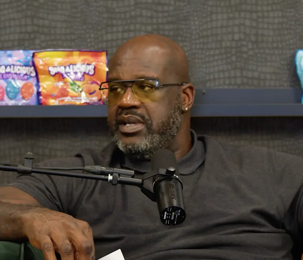 O'Neal debunked the viral messages on his pocast (YouTube/@‌The Big Podcast with Shaq)