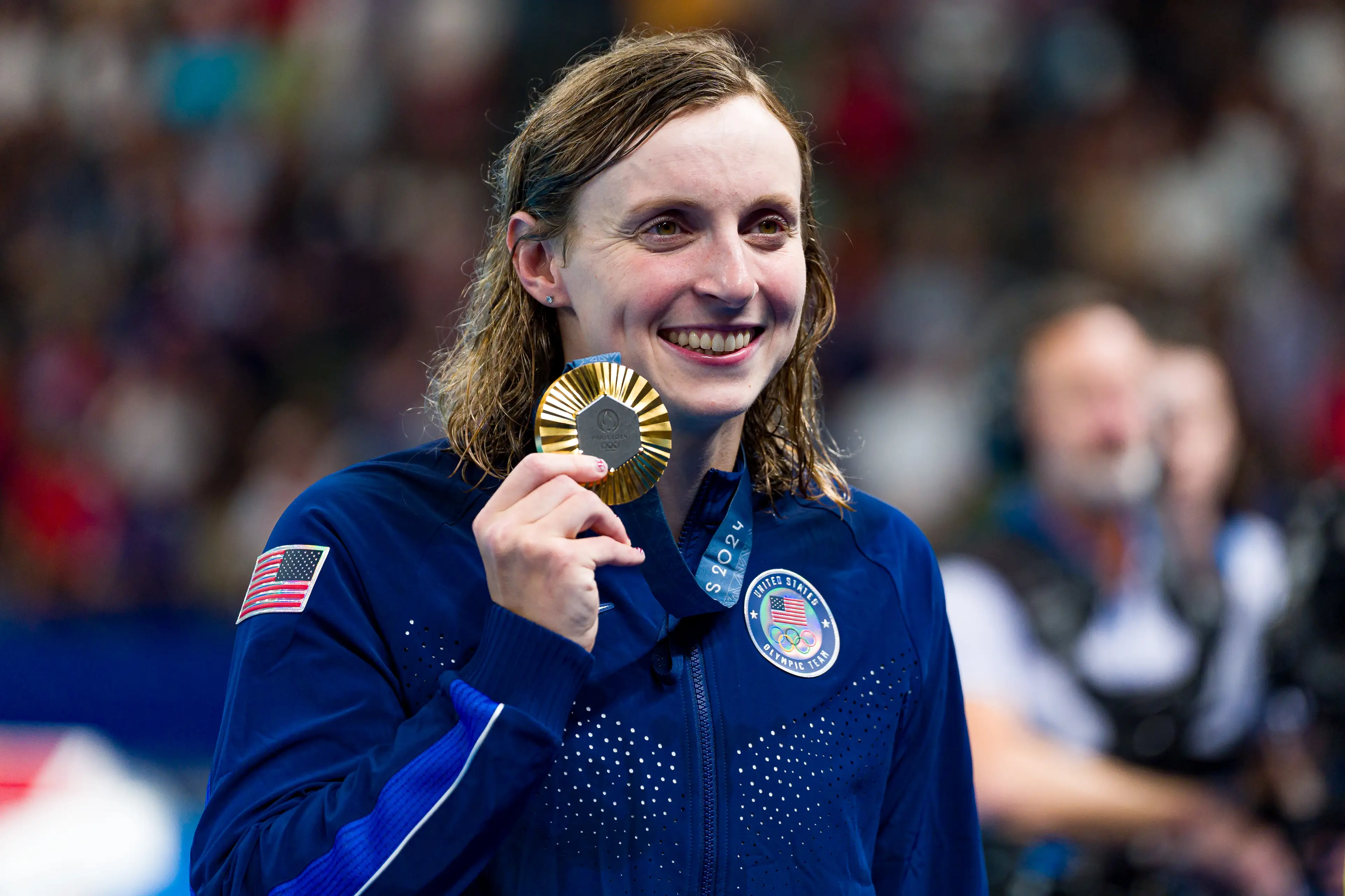 Ledecky won two gold medals at this year's games (Andy Cheung/Getty Images)