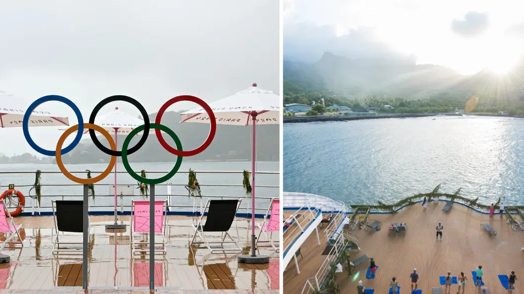 Why some Olympic athletes get to stay on incredible cruise ship instead of Paris village in world first