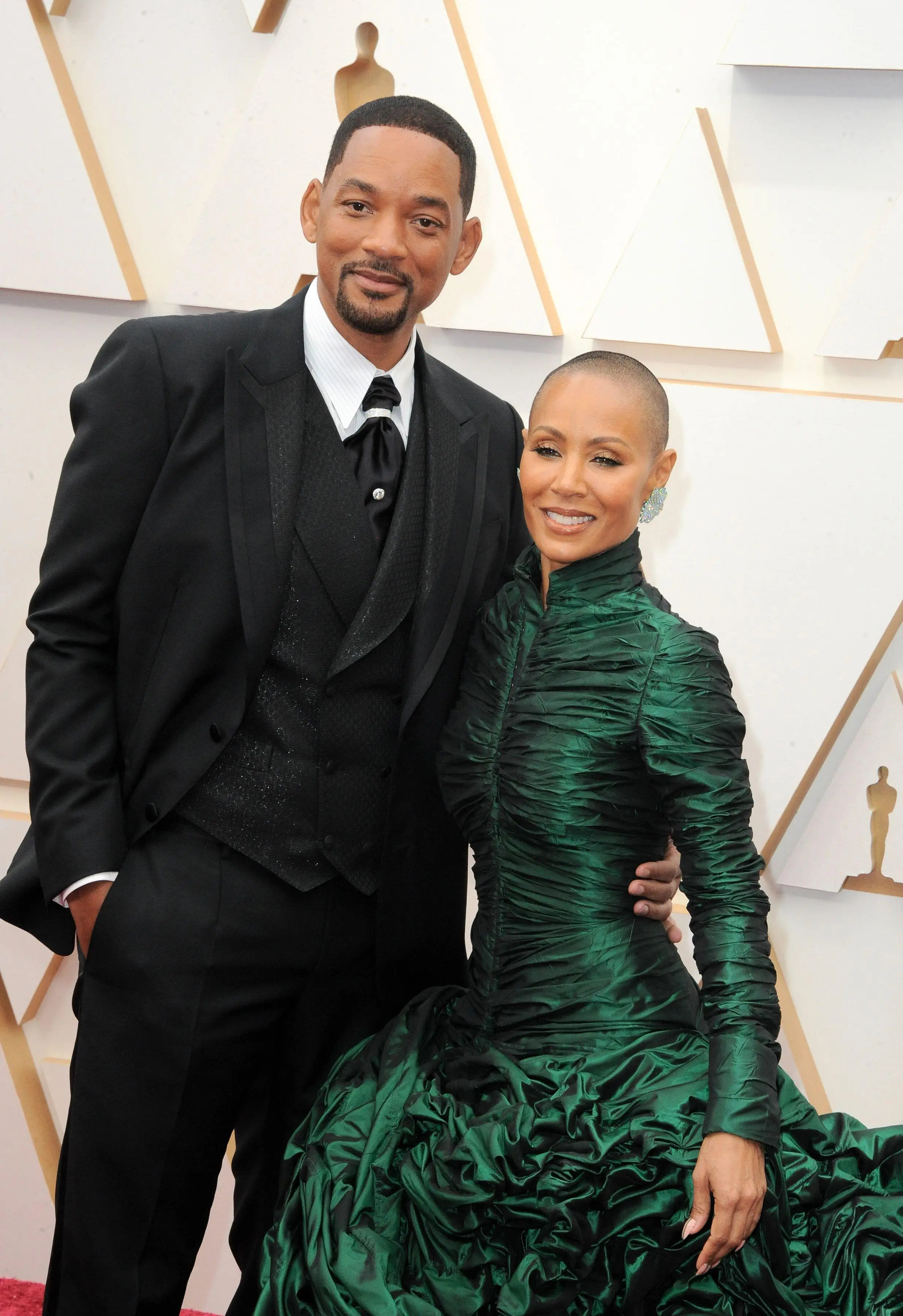 Will and Jada at the Oscars on Sunday (