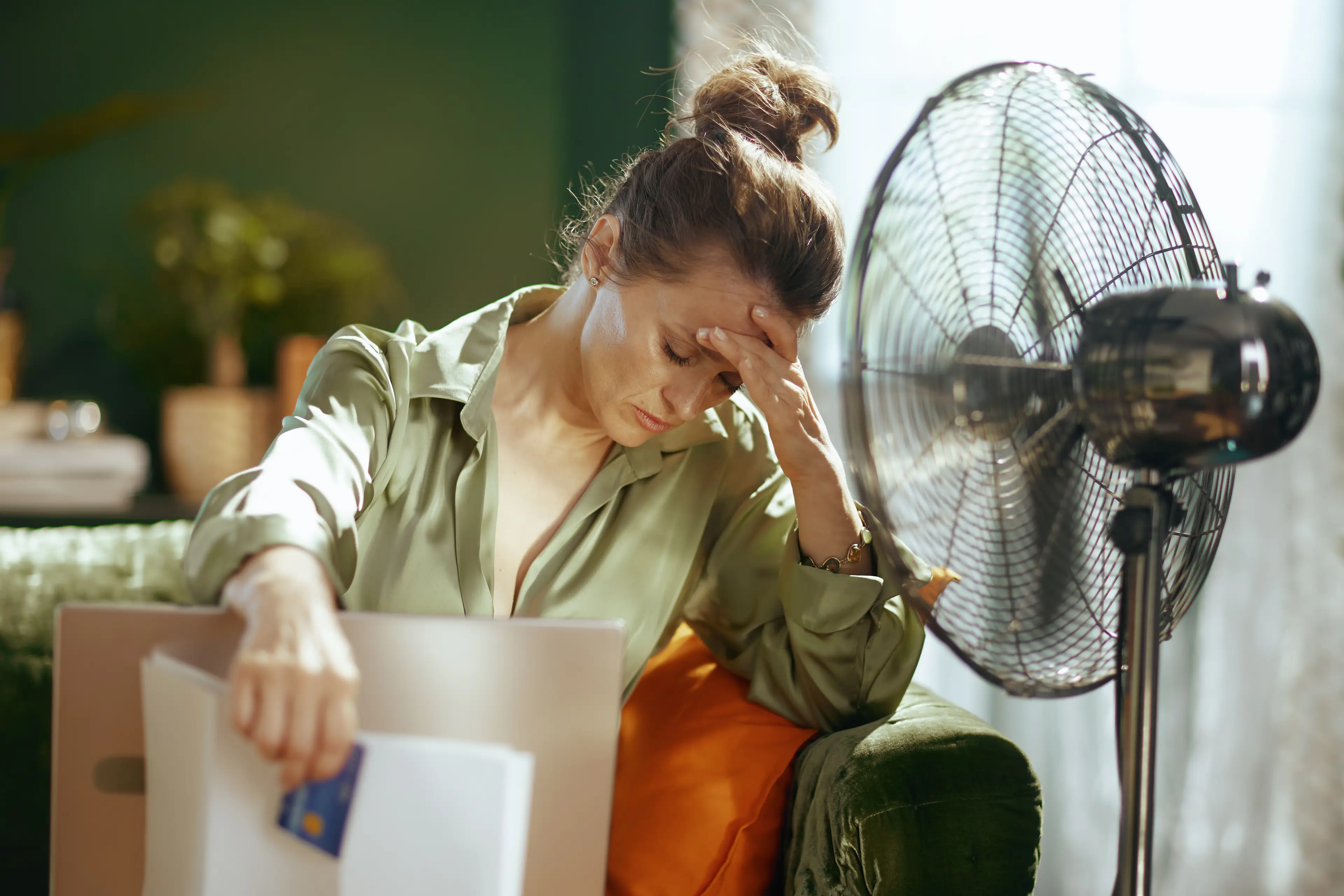 Many women find their periods worsen in the heatwave and PMS symptoms can too (Getty Stock)