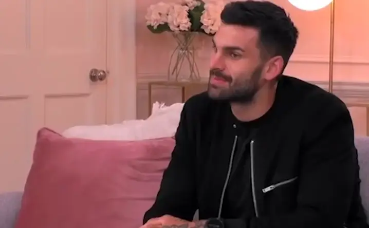 Adam Collard met Lottie Moss at the mixer.