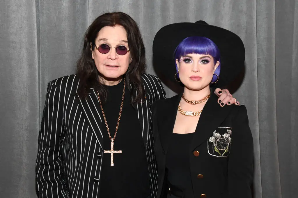 Kelly Osbourne said that, heartbreakingly, she'll 'never be the person she was' before her dad, Ozzy, died (Kevin Mazur/Getty Images)