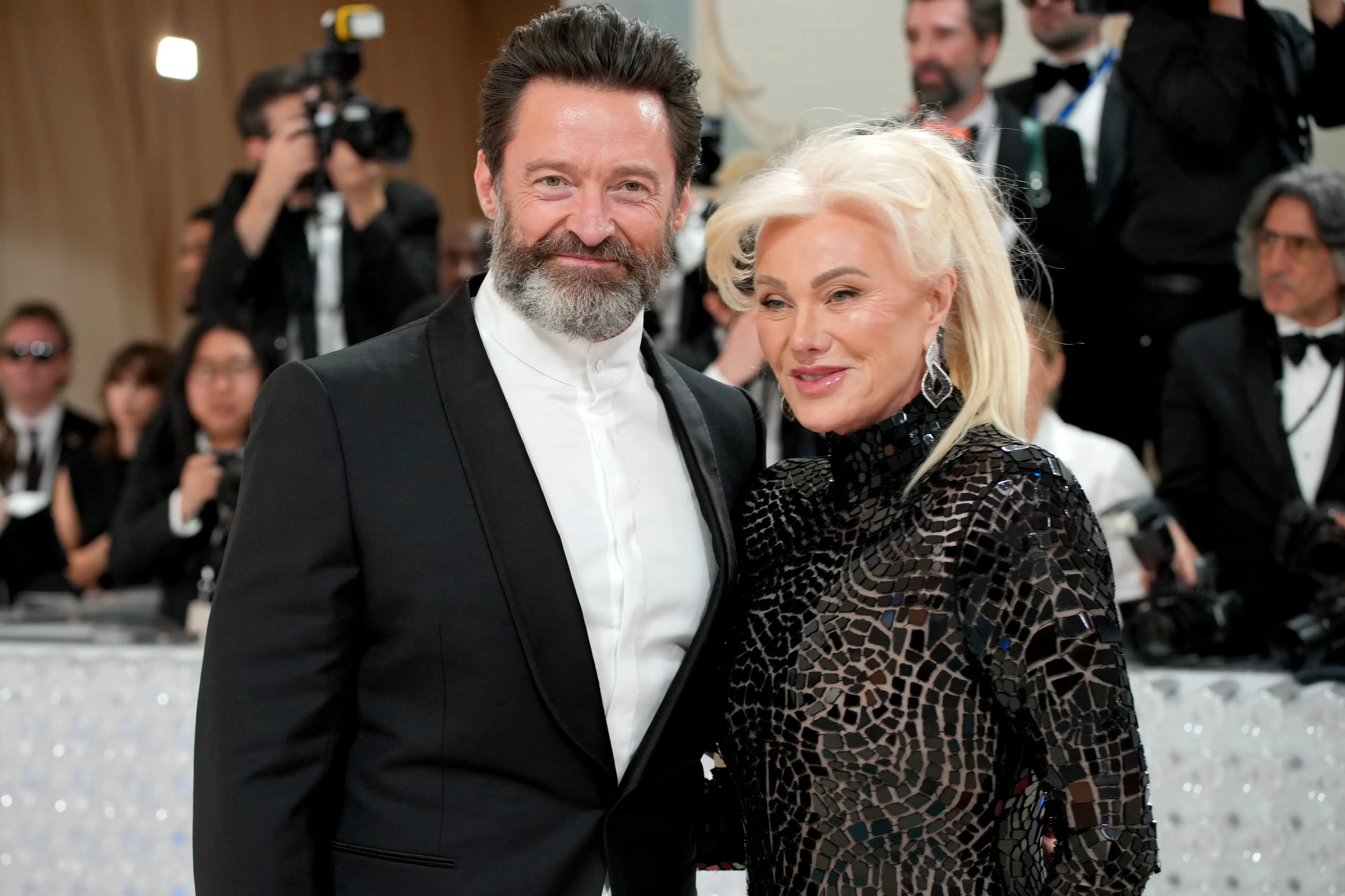 Hugh Jackman and Deborra-Lee Furness split after 27 years of marriage in 2023 (Jeff Kravitz/FilmMagic)