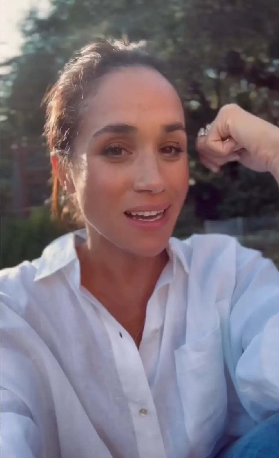 Brooke told a story where she claims to have interrupted Meghan during a panel talk (Instagram/@meghan)