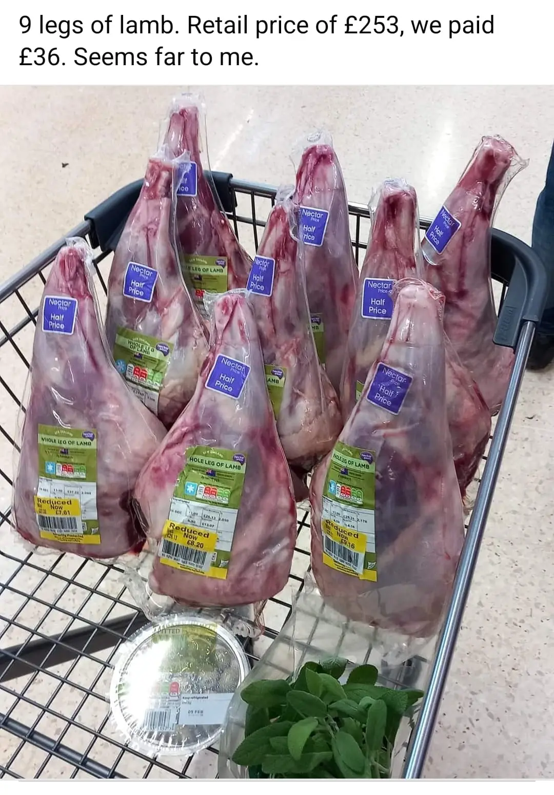 A Facebook user uploaded a picture of their friend's shop to social media.