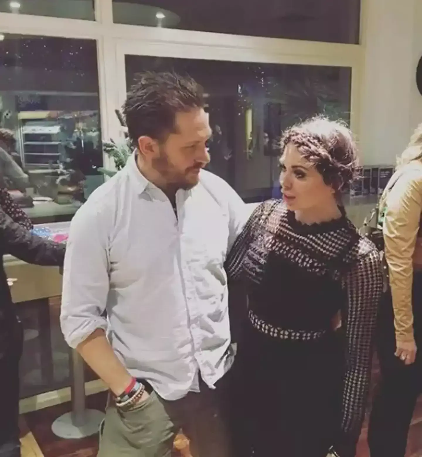 The pair met on Alan Carr’s Chatty Man talk show (Instagram/@scarlettmoffatt)