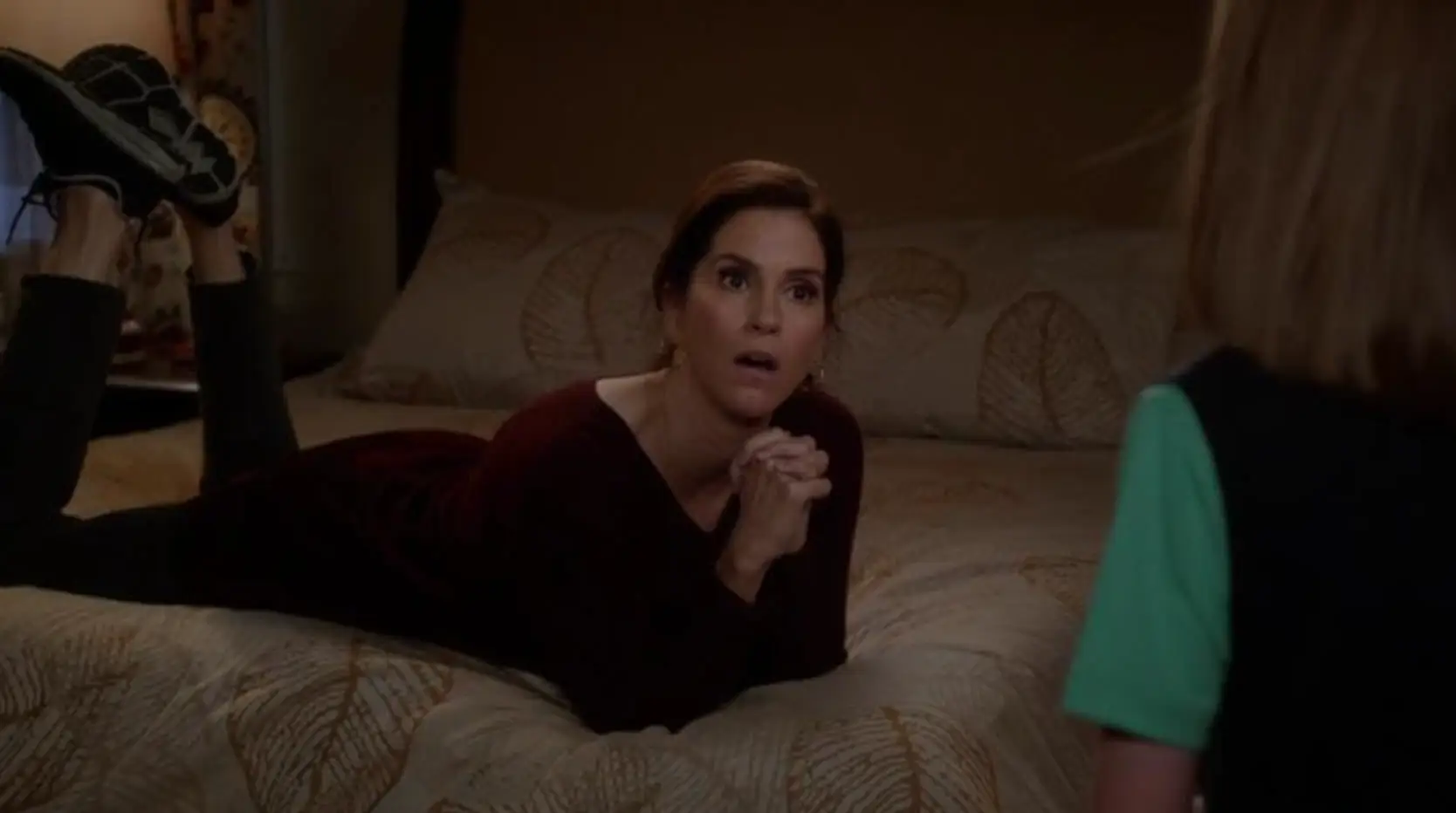 Gertz played Debbie Weaver in sitcom The Neighbors. (ABC)