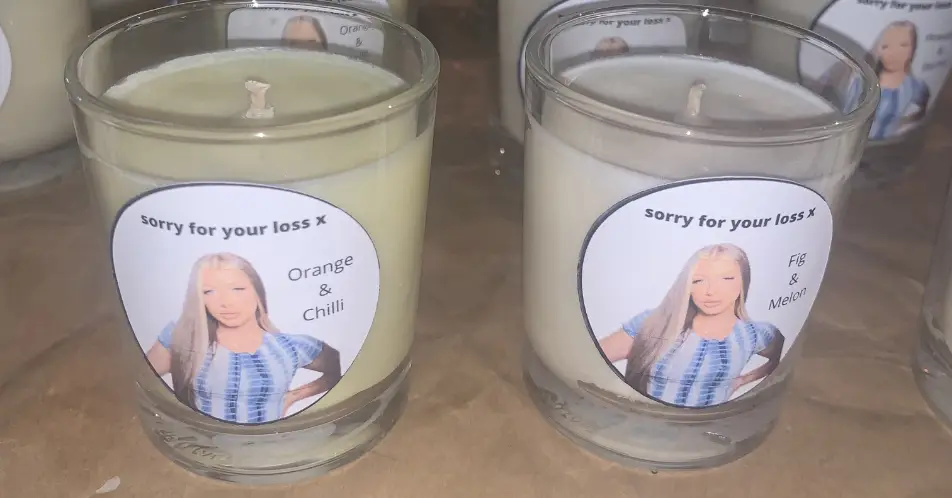 The candles were a hit among Branka's co-workers.