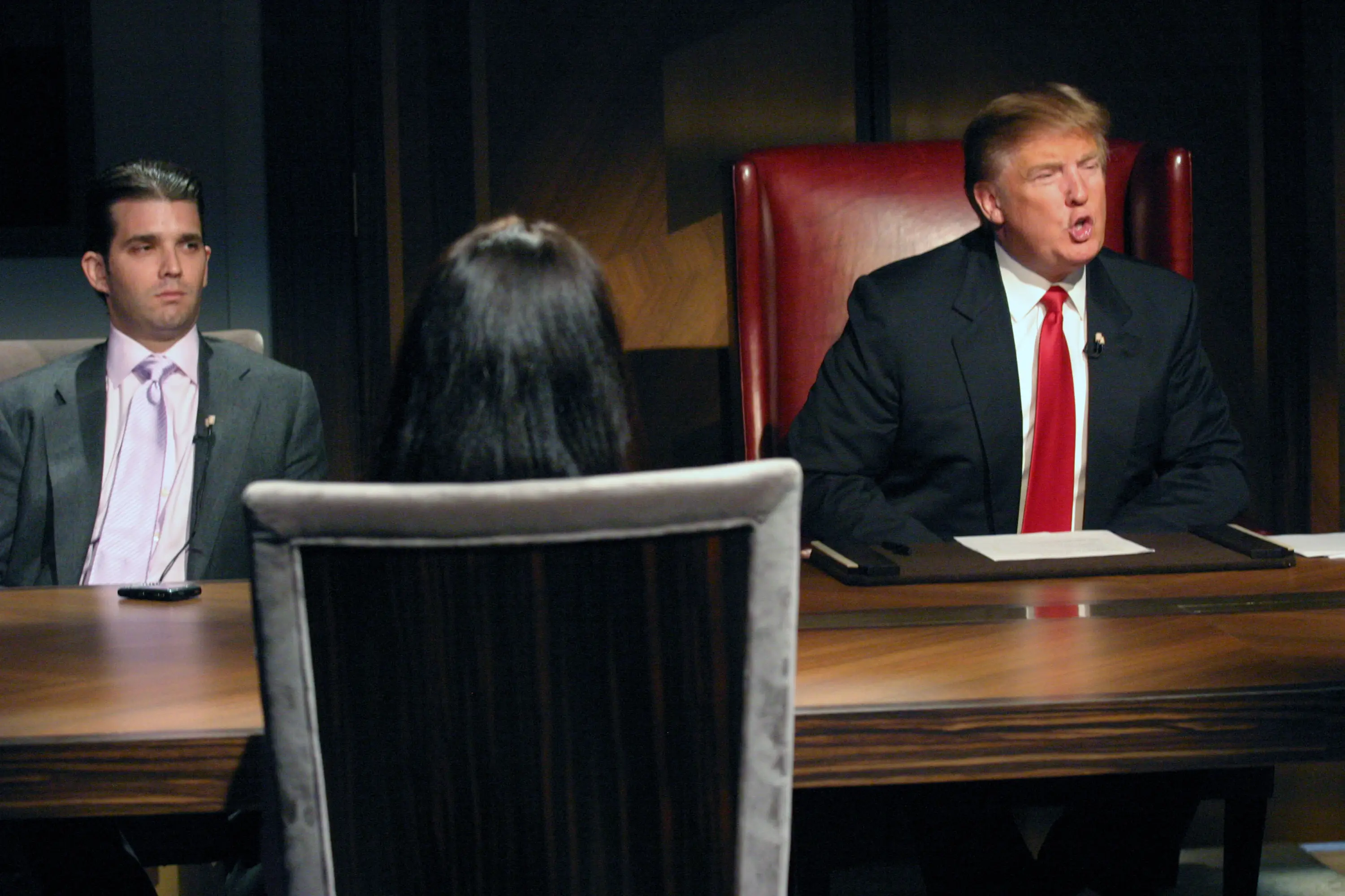 Don Jr previously appeared on The Apprentice's judging panel (Bill Tompkins/Getty Images)