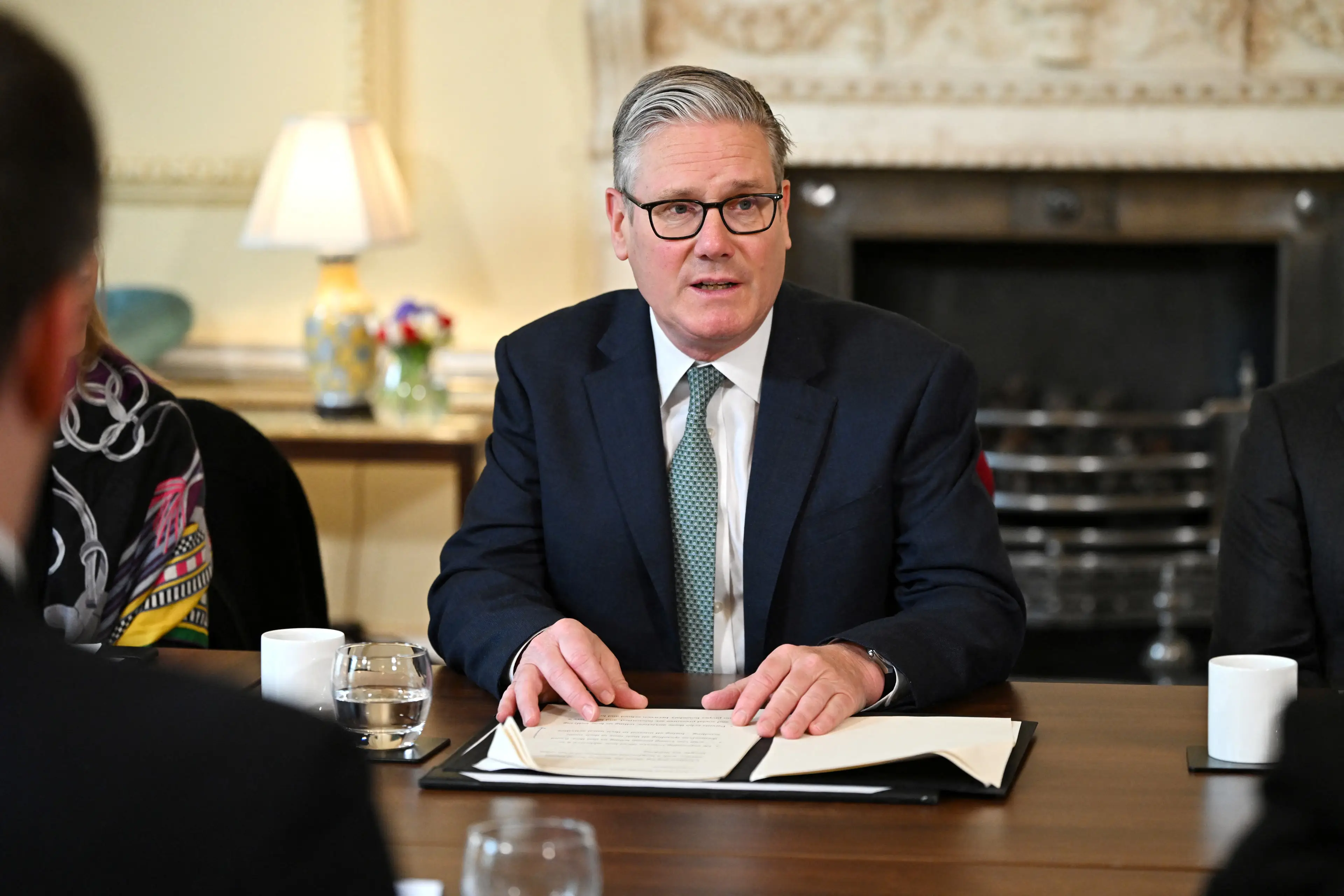 A government document was leaked this week (Leon Neal / POOL / AFP via Getty Images)