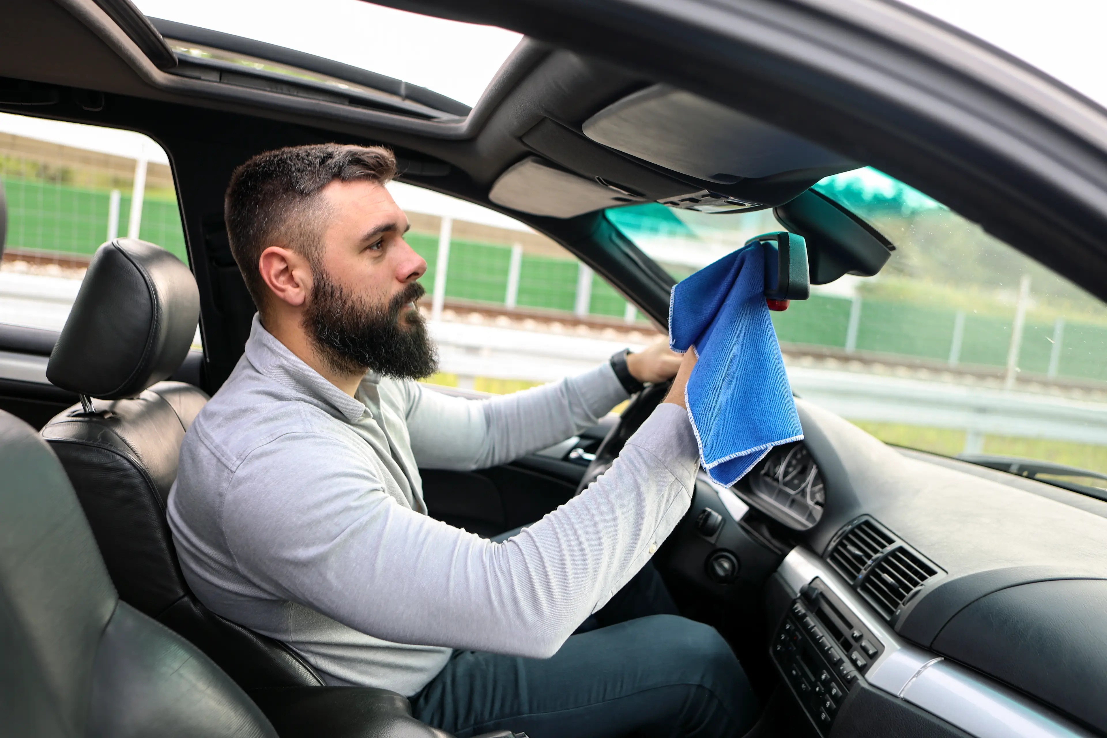 Has your partner been playing close attention to his car recently?