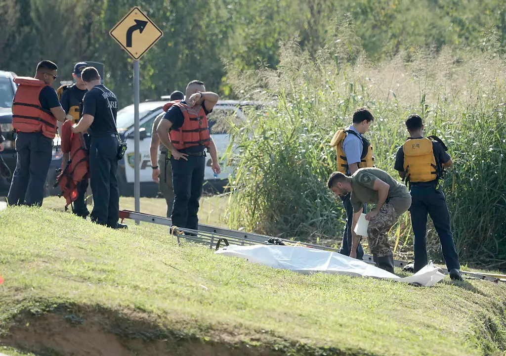 The body of a man was recovered in White Oak Bayou last Wednesday (Jill Karnicki/Houston Chronicle via Getty Images)