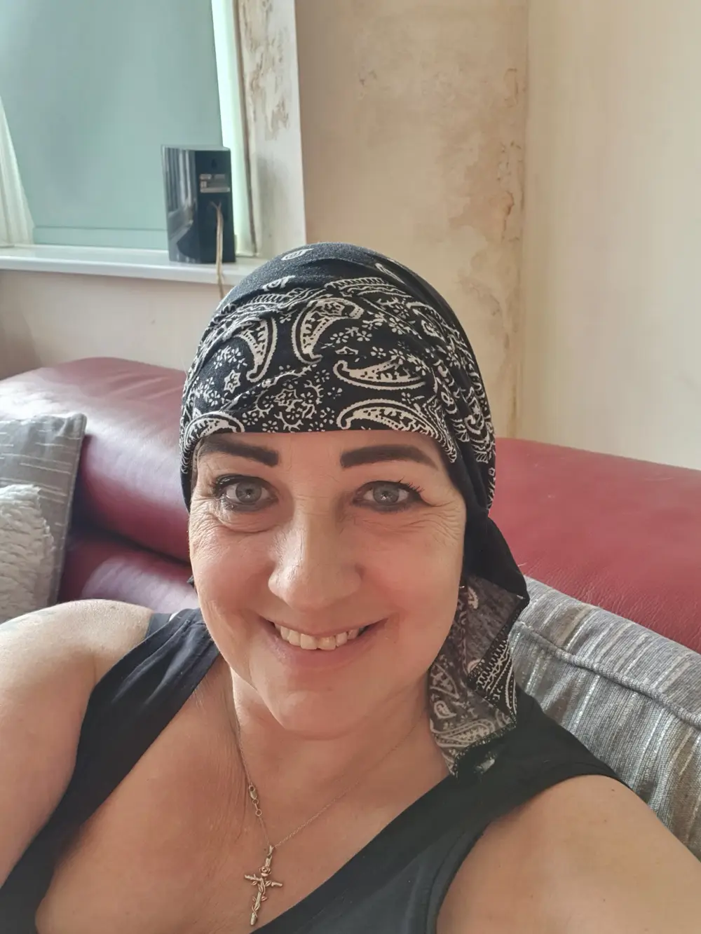 Sam found love at a very unlikely time.