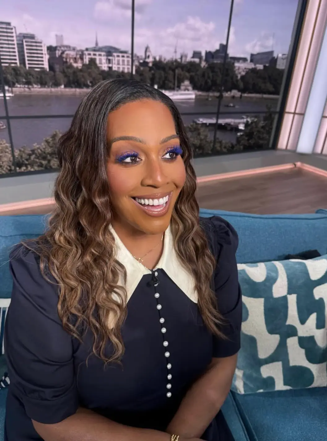 The presenter claimed she receives just as much criticism having lost weight (Instagram/@alisonhammond55)