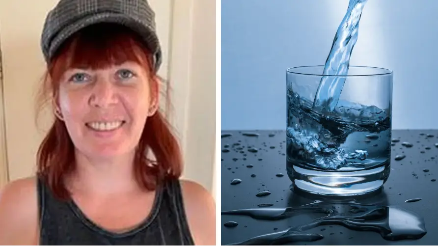 Mum died from drinking too much water
