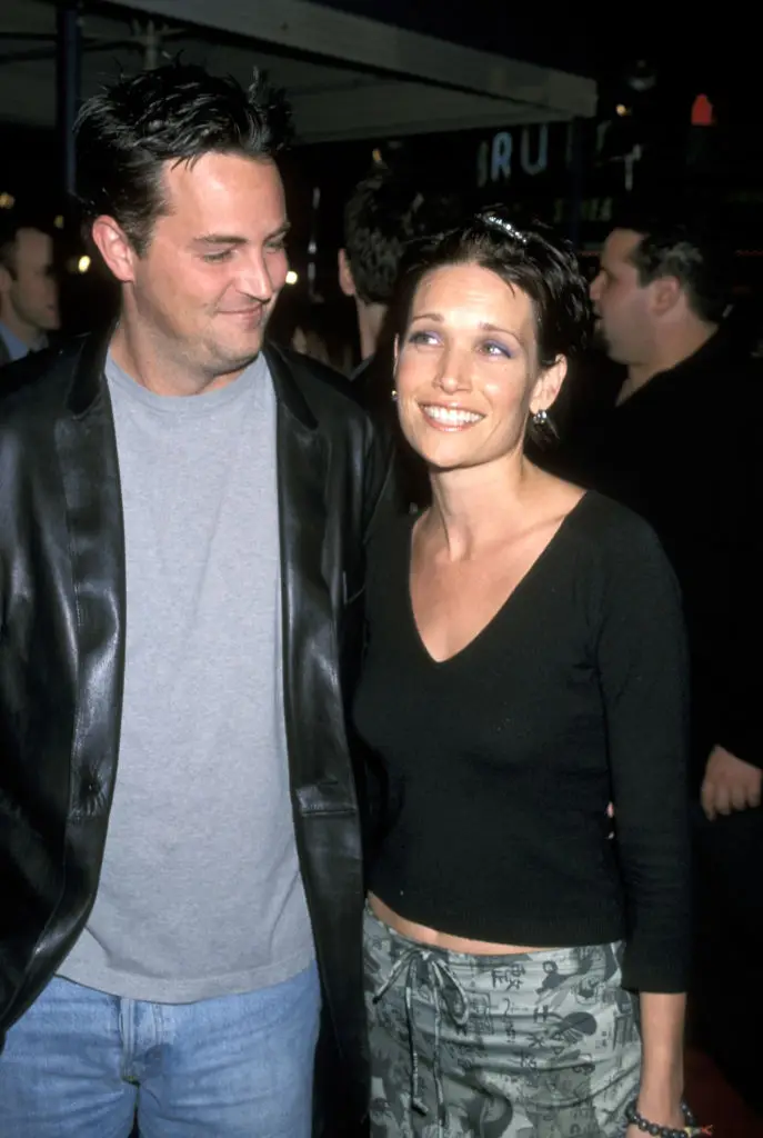 Matthew Perry and René Ashton dated for a year in 1999 (Ron Galella, Ltd/Getty Images)