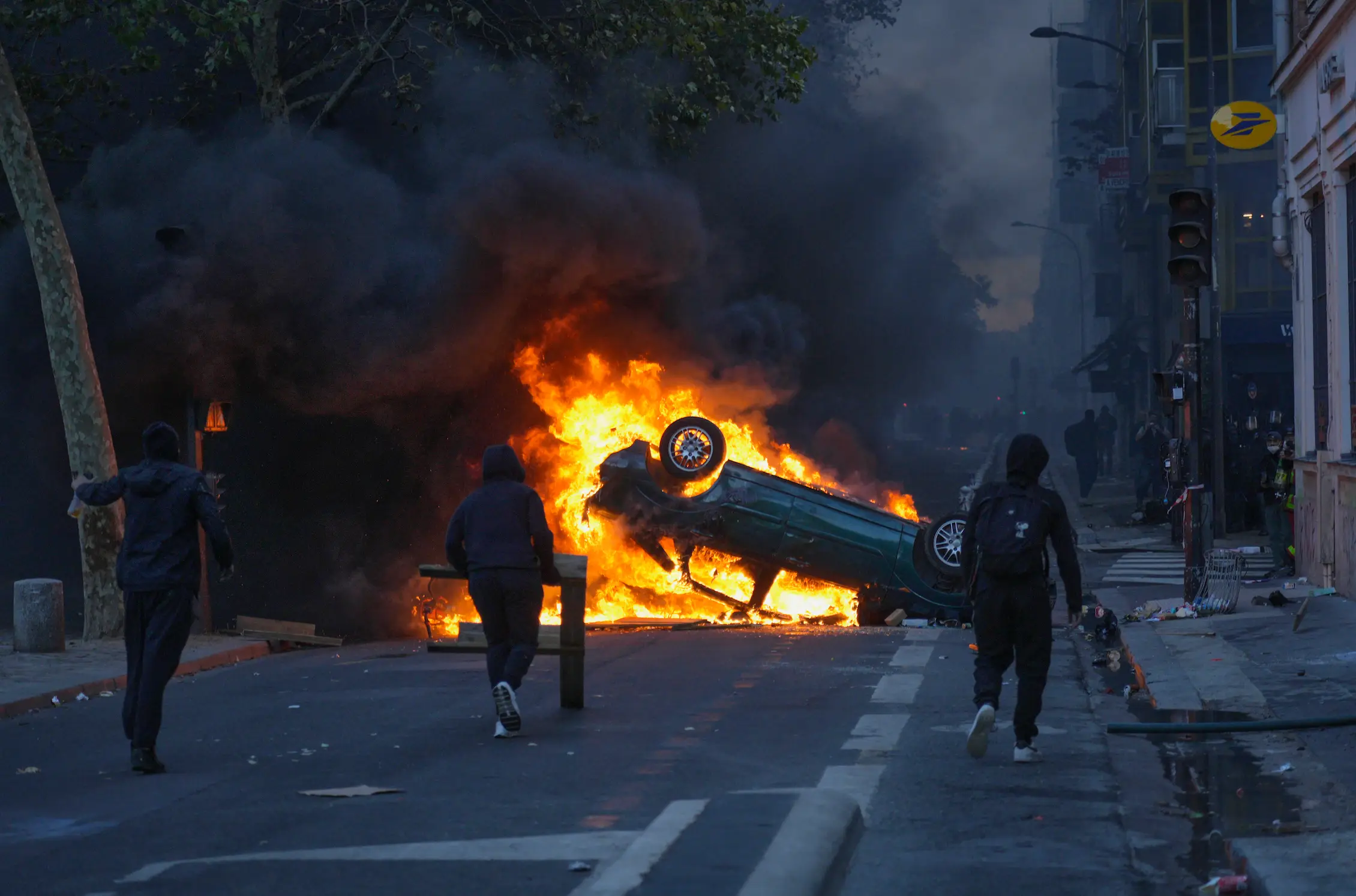The riots have been growing increasingly violent in recent weeks (Remon Haazen/Getty Images)
