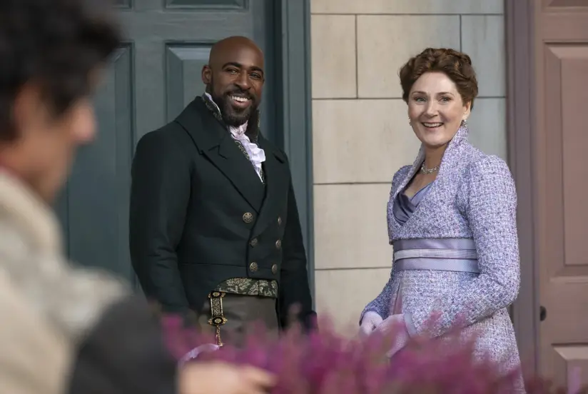 Violet Bridgerton finally took her relationship with Lord Marcus Anderson to the next level (Liam Daniel/ Netflix)