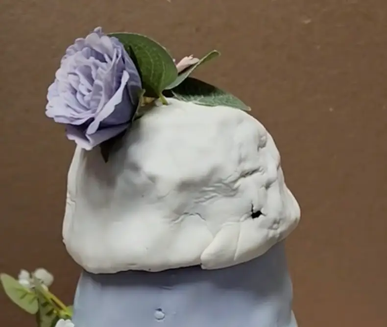 The woman was left 'so upset' by the costly confection.