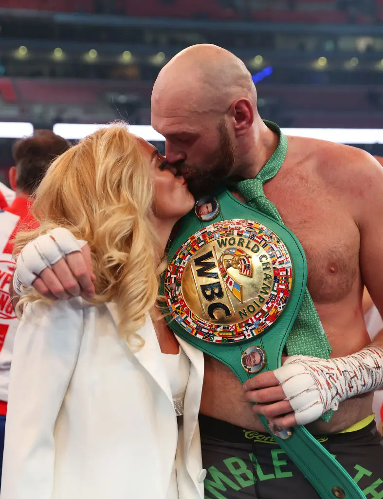Tyson Fury and his wife, Paris, 'haven't spoken' in three months (Julian Finney / Staff / Getty Images)
