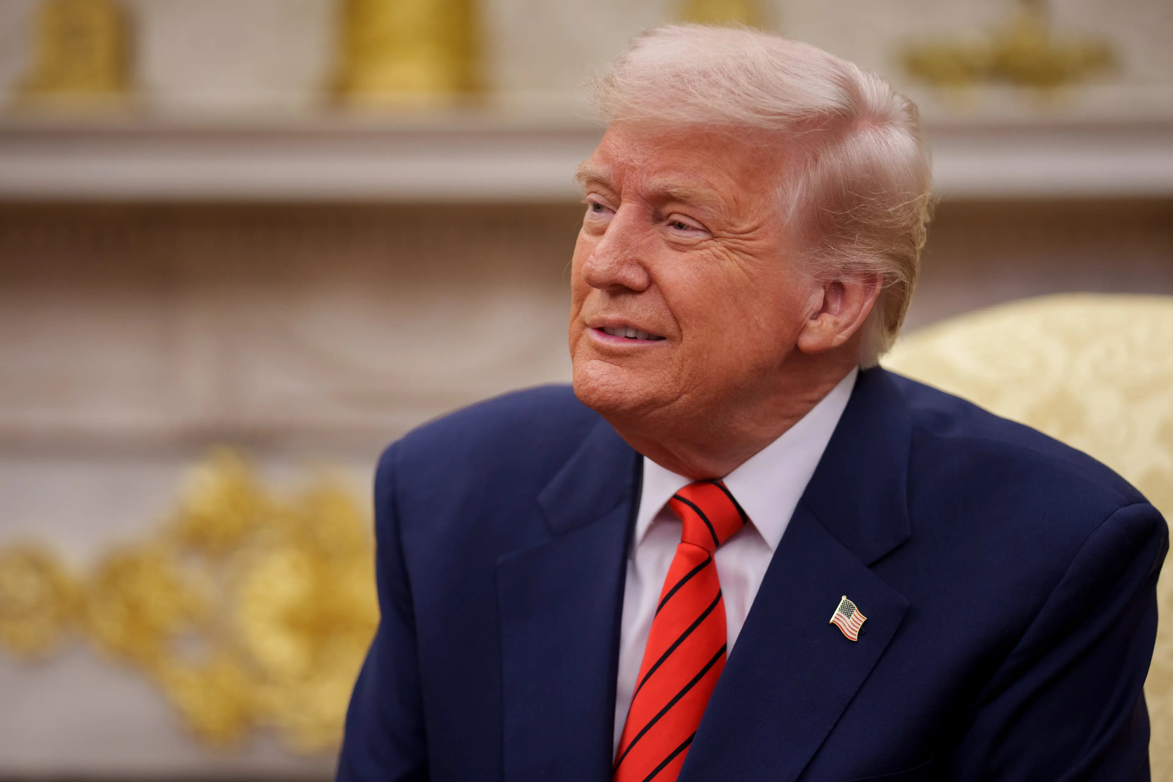 The body language expert believes they've clocked Trump's true feelings (Andrew Harnik/Getty Images)