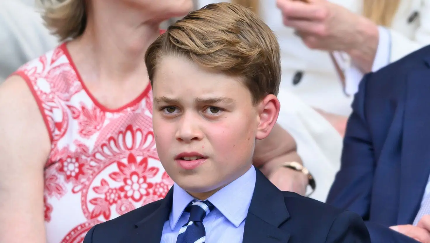 The youngster often attends royal events with his family, including Wimbledon (Karwai Tang/WireImage)