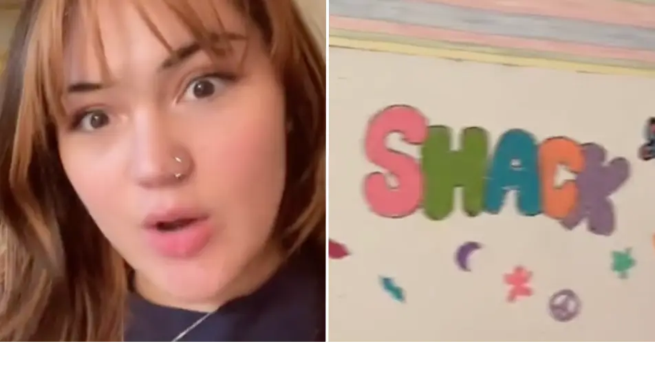 Woman creeped out after finding secret room covered in children’s handprints in her home