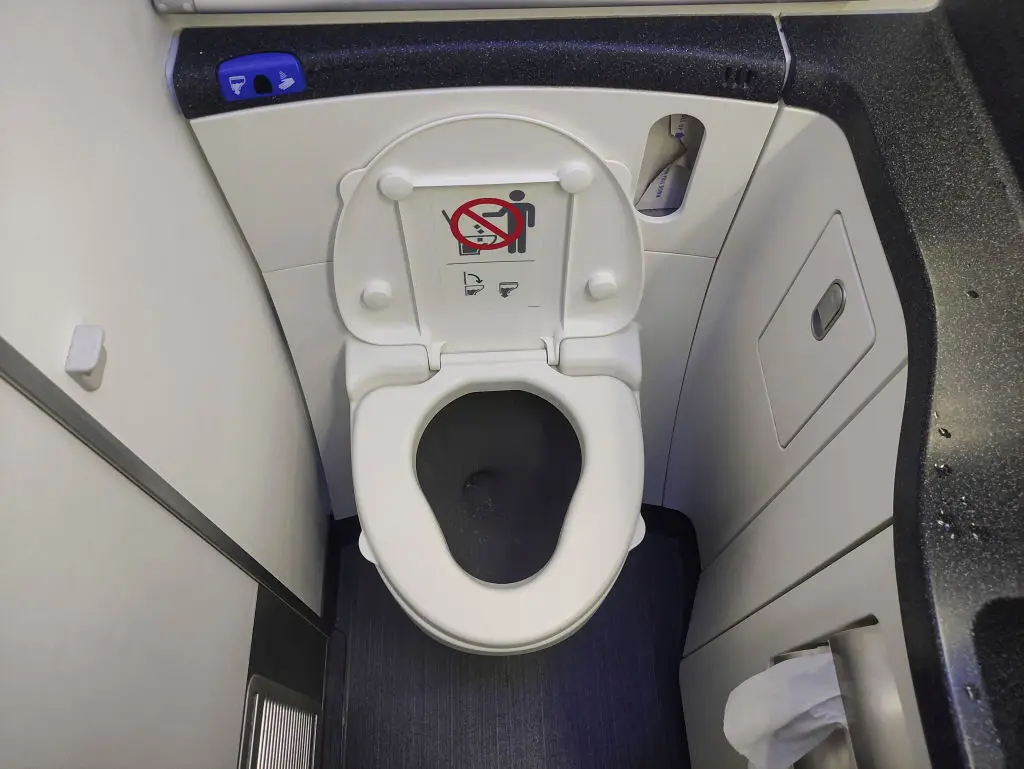 Plane toilets aren't the most glamorous of places, but where does the waste go? (Getty Stock Image)
