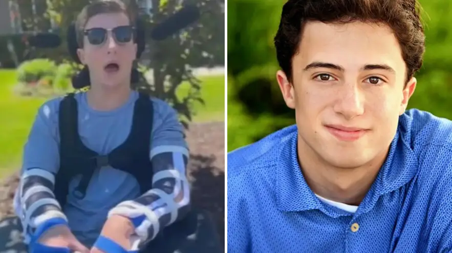 Teen left paralysed following horrifying hazing incident where he was forced to drink deadly amount of alcohol