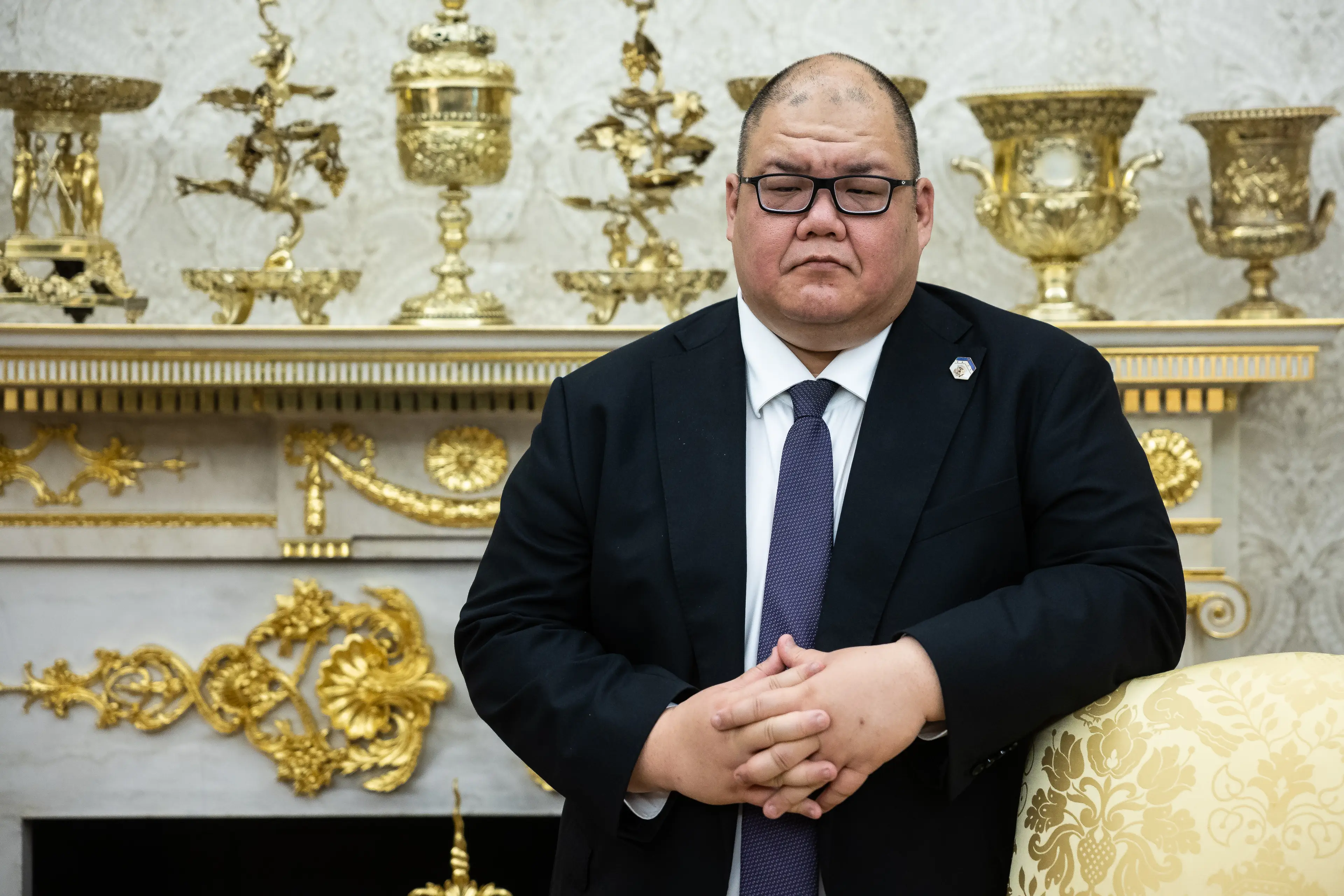 Steven Cheung issued a fiery response (Francis Chung/Politico/Bloomberg via Getty Images)