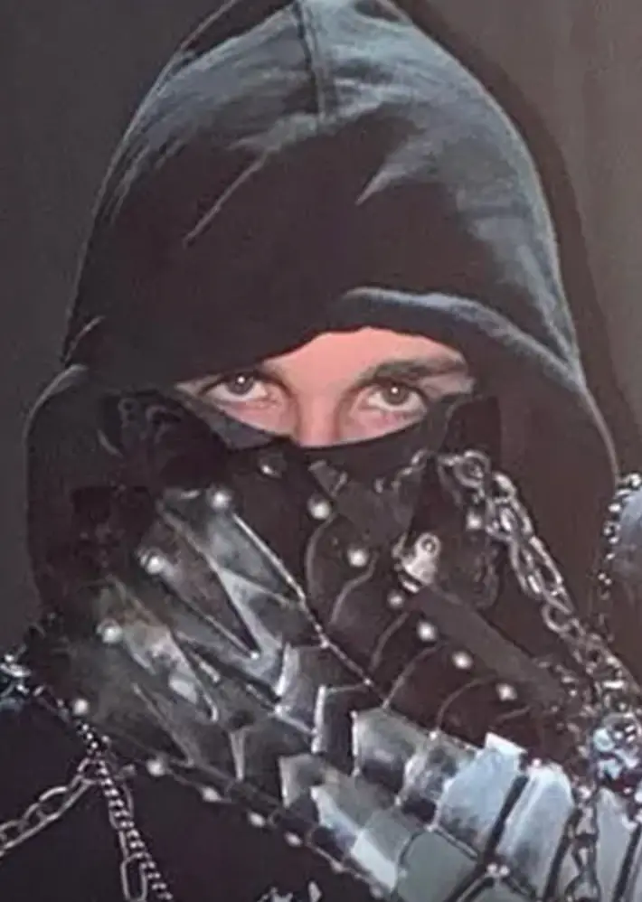 Fans reckoned Scouse rapper EsDeeKid's eyes and brows look identical to the Hollywood A-lister's (Instagram/@esdeekid)