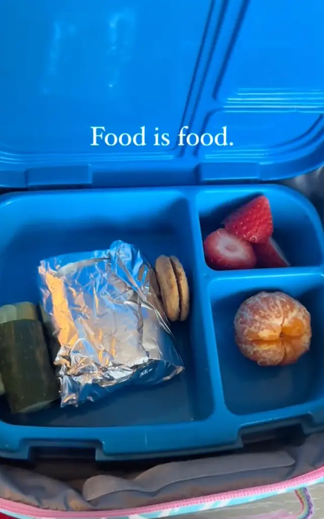 The mum was praised for the note.